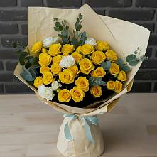 Букет цветов из:  Розы в Мулловке