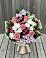 Букет цветов из: Альстромерии, Гвоздики, Розы и Хризантемы в Мулловке