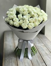 Букет 35 Белых роз в Мулловке