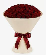 Букет 101 Бордовая роза Блэк Бакарра в Мулловке