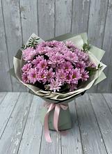 Букет цветов из:  Хризантемы в Мулловке