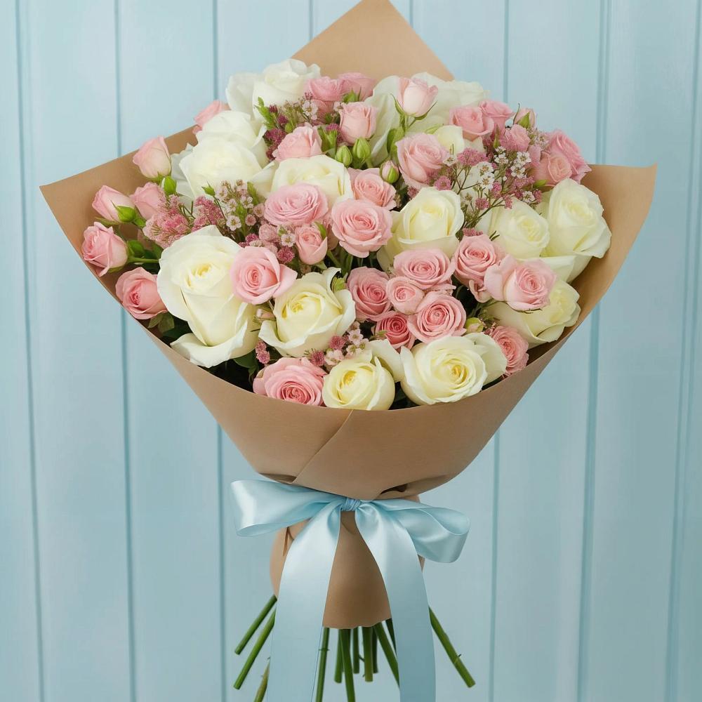 Букет цветов из: Розы в Мулловке