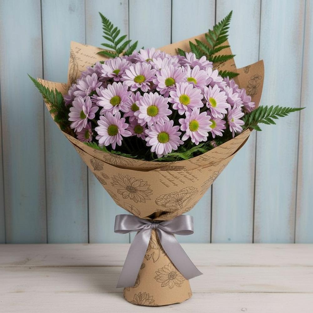 Букет цветов из: Хризантемы в Мулловке
