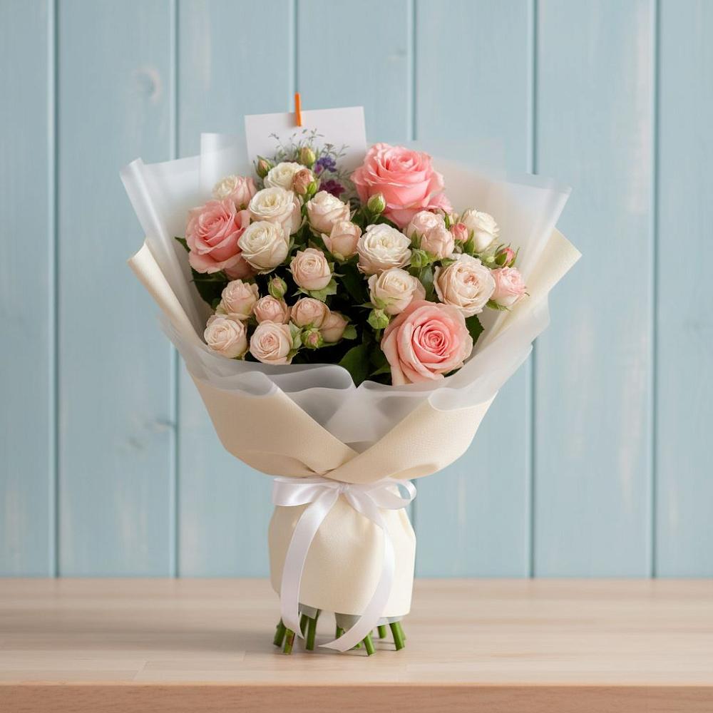 Букет цветов из: Розы в Мулловке