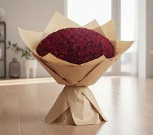 Букет 101 Красная роза в Мулловке