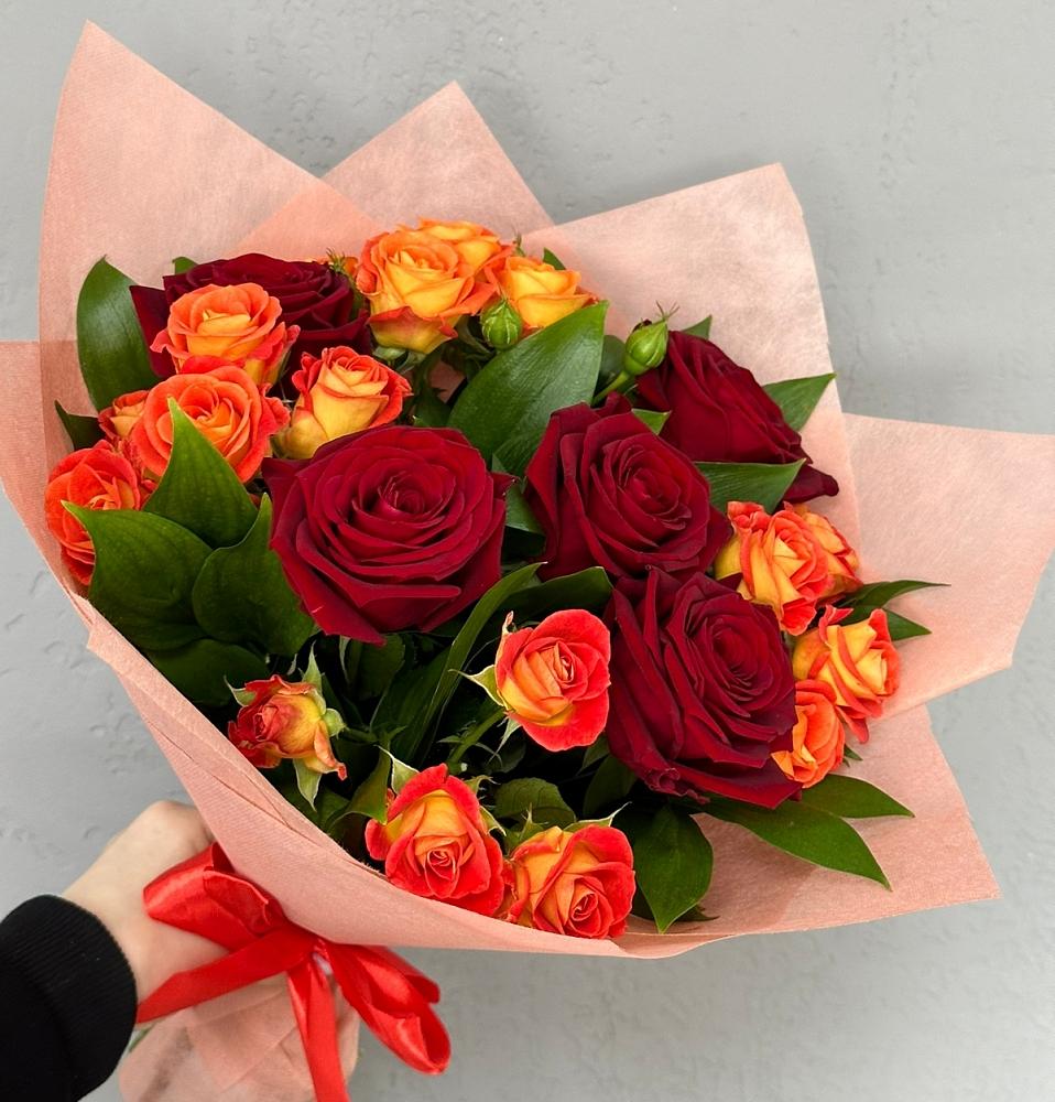 Букет Любовь и восторг в Мулловке