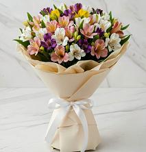 Букет цветов из:  Альстромерии в Мулловке