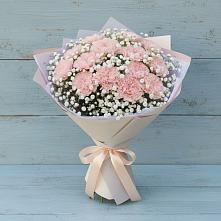 Букет цветов из:  Гвоздики в Мулловке