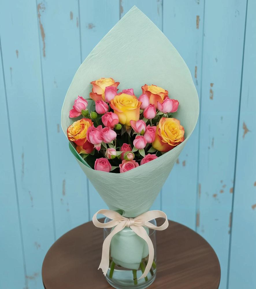 Букет цветов из: Розы в Мулловке