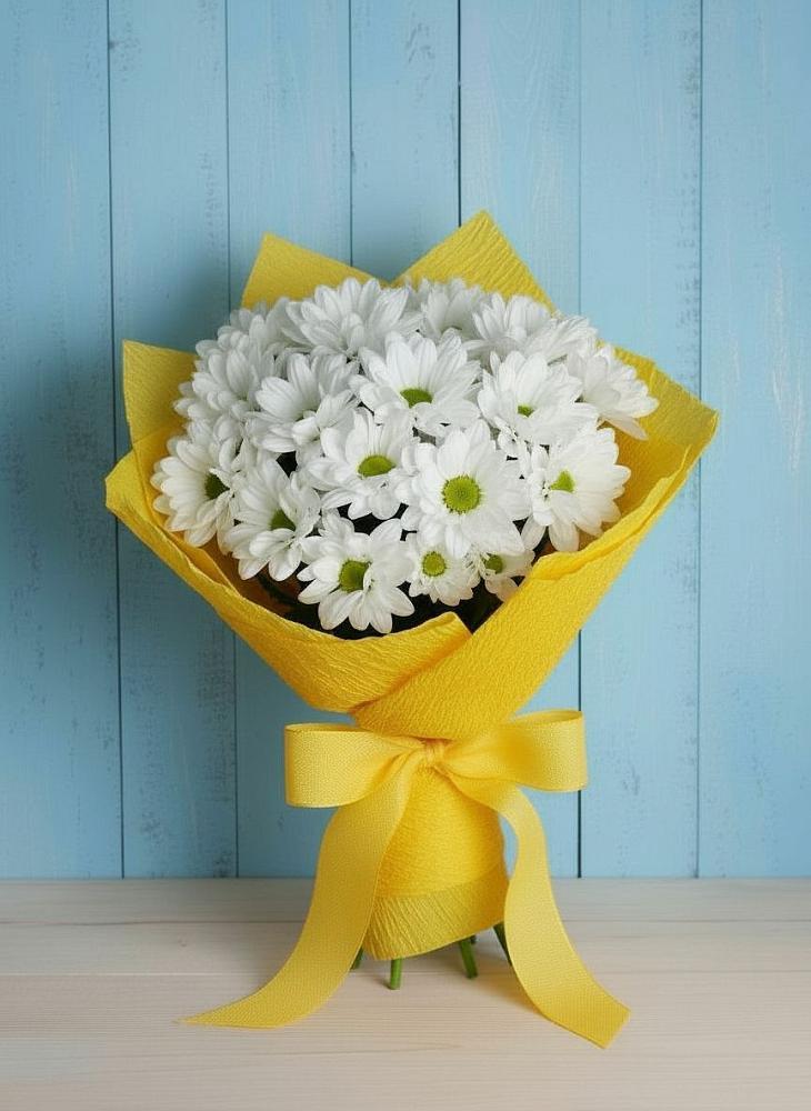 Букет цветов из: Хризантемы в Мулловке
