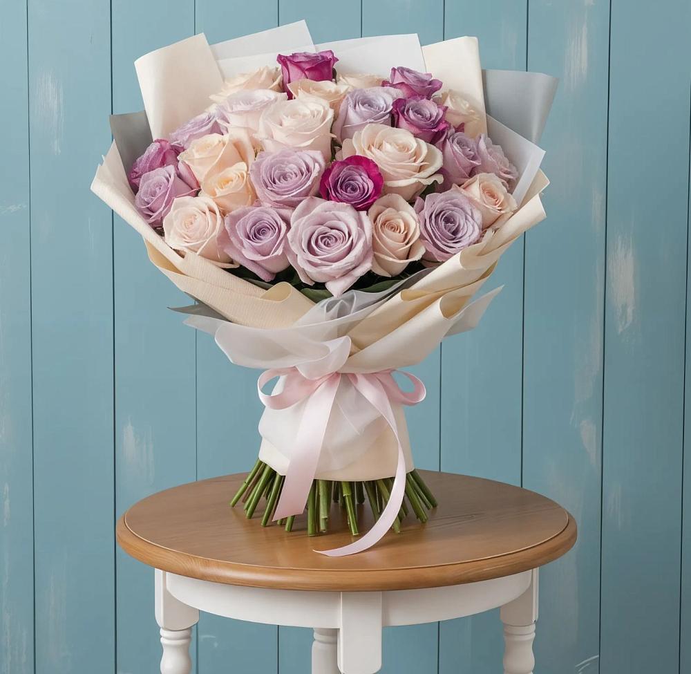 Букет цветов из: Розы в Мулловке