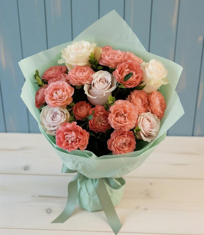 Букет цветов из: Розы в Мулловке