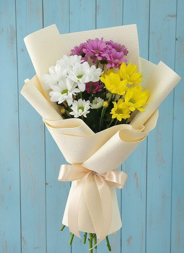 Букет цветов из: Хризантемы в Мулловке