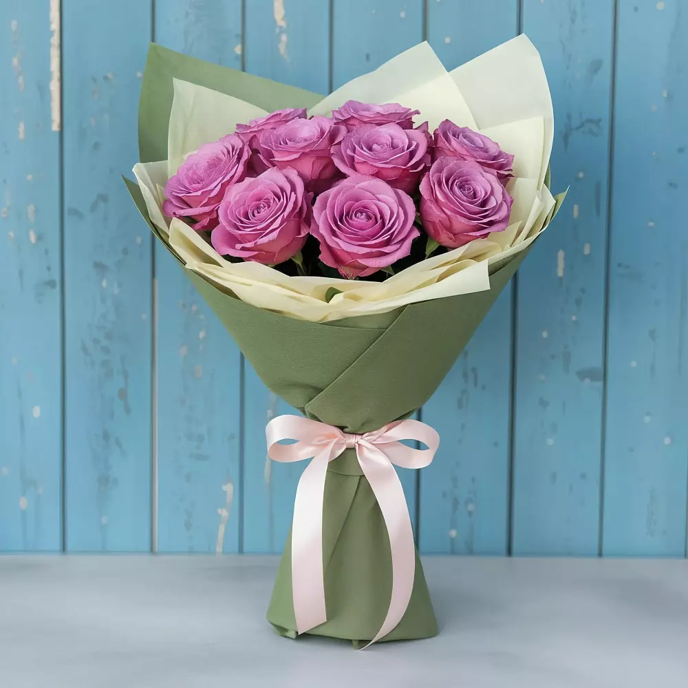 Букет Розы Фёрст Леди в Мулловке