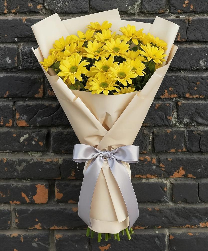 Букет цветов из: Хризантемы в Мулловке