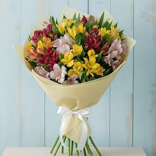 Букет цветов из:  Альстромерии в Мулловке