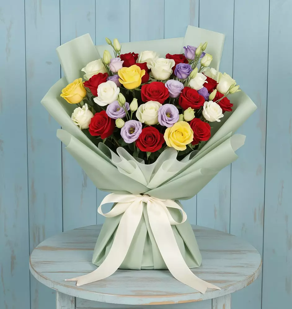 Букет цветов из: Розы в Мулловке