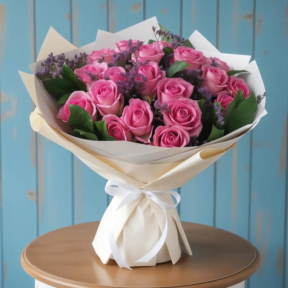 Букет цветов из: Розы в Мулловке