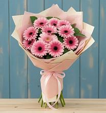 Букет цветов из:  Герберы в Мулловке